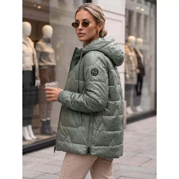  Dámska bunda DSTREET TY5802 ZELENÁ 