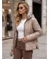 Dámska bunda DSTREET TY5774 KARAMELOVÁ