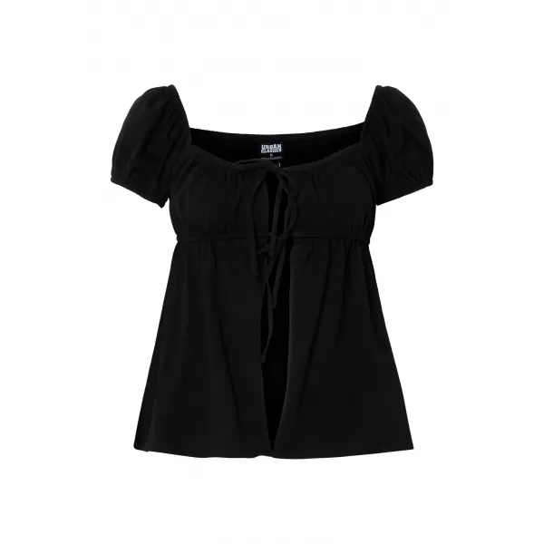  Dámske tričko URBAN CLASSICS TB8177-00007 BLACK 