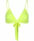 Dámske bikiny - vrchný diel NORDBLANC WATERFALL NBSSS8213 ŽIARIVO ŽLTÁ