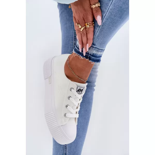  Dámske tenisky LEE 50261002.1FG WHITE 