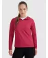 Dámska funkčná mikina 4F WAW25TFSWF591 DARK PINK