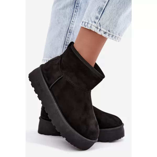  Dámske snehule BIG STAR SHOES UU274222 BLACK 