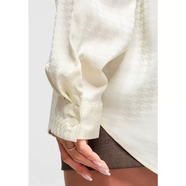  Dámska košeľa OMBRE OW-SH-E0056 ECRU 