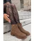 Dámske topánky BIG STAR SHOES UU274601 BROWN/BEIGE SHADOWS