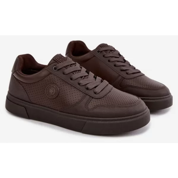  Pánske tenisky BIG STAR SHOES UU174326 BROWN/BEIGE SHADOWS 