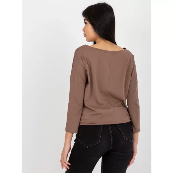  Dámska blúzka BASIC FEEL GOOD RV-BZ-4691.26 BROWN 