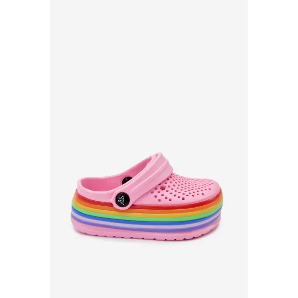  Detské šľapky BOTO D2016/D2015 PINK 