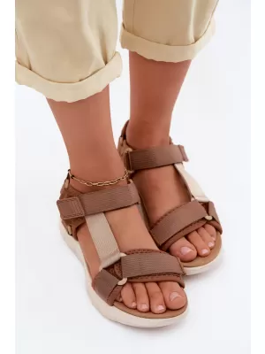 Dámske sandále ARTIKER 58C1231 BROWN/BEIGE