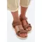 Dámske sandále ARTIKER 58C1231 BROWN/BEIGE