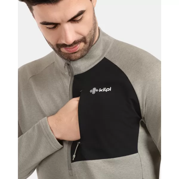  Pánska fleece mikina KILPI MONTALE-M 1M0203KI ZELENÁ 