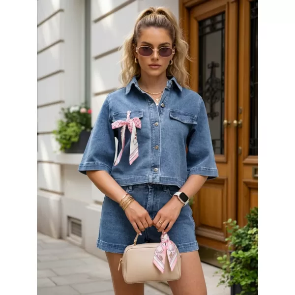  Dámska bunda DSTREET TY5693 MODRÁ 