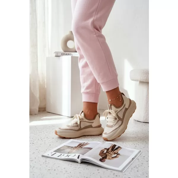  Dámske topánky BIG STAR SHOES TT274571 BEIGE 