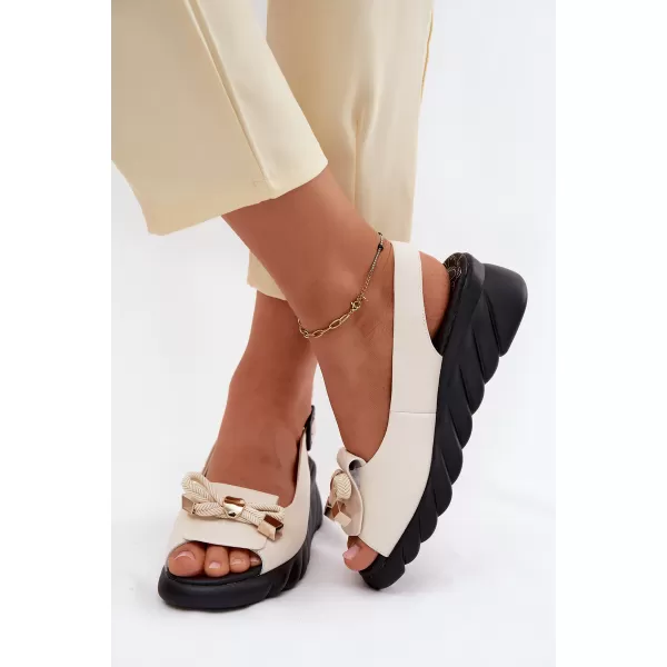  Dámske sandále ARTIKER 58C0054 BEIGE 