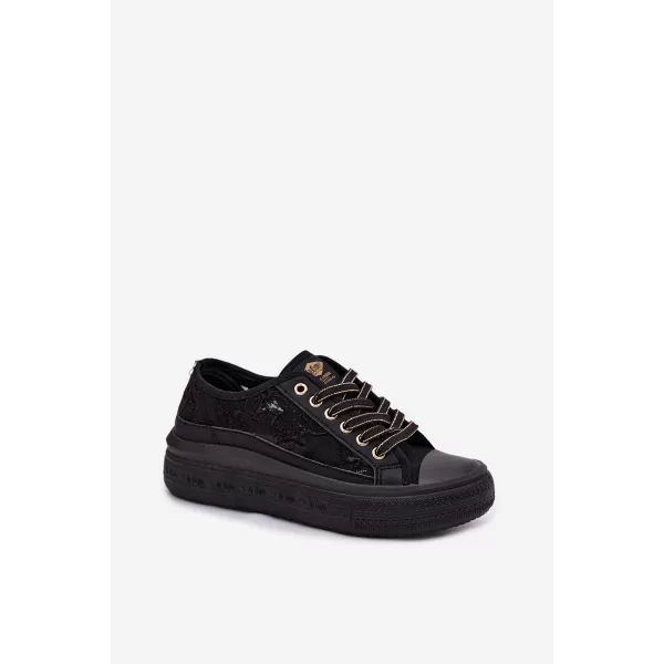 Dámske tenisky LEE COOPER LCW-26-44-4479 BLACK 