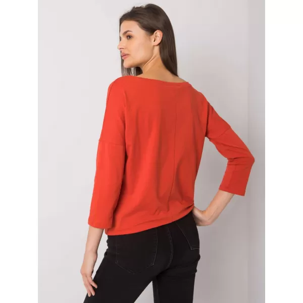  Dámska blúzka BASIC FEEL GOOD RV-BZ-4691.37P DARK ORANGE 