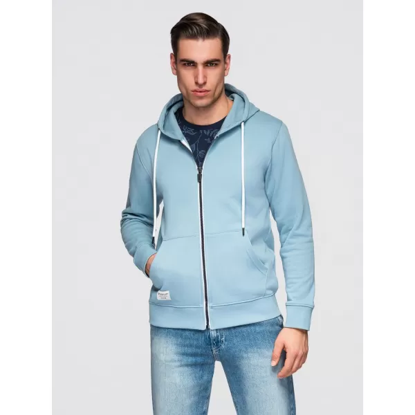  Pánska mikina OMBRE OM-SSBZ-0272 BLUE 