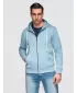 Pánska mikina OMBRE OM-SSBZ-0272 BLUE
