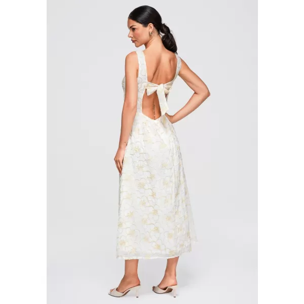  Dámske šaty OMBRE OW-DLR-E0015 WHITE 