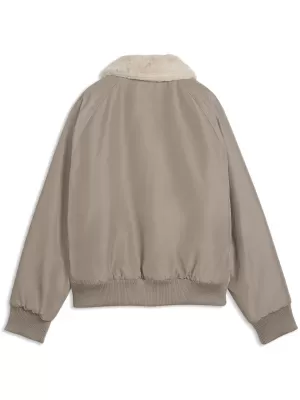 Dámska bunda PUMA REVERSIBLE BLOUSON HIGH LOFT LINING JACK 69456681 MOUSE GRAY