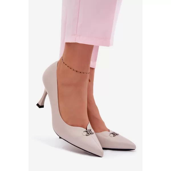  Dámske lodičky VINCEZA 62291 GREY 