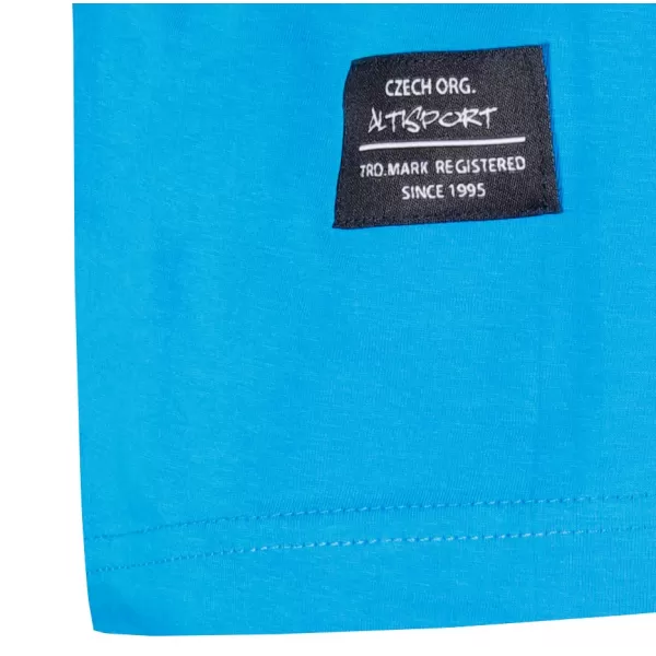  Pánske tričko ALTISPORT NP/ALMST20001 OCEAN BLUE 