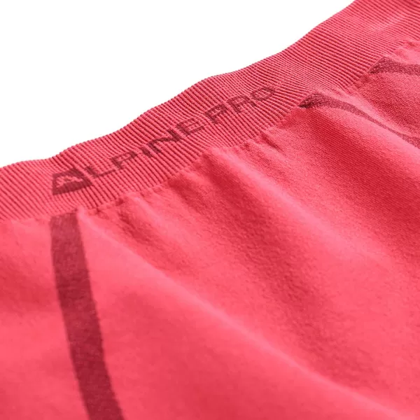  Detské termo nohavice ALPINE PRO LESSO 2 RASPBERRY 