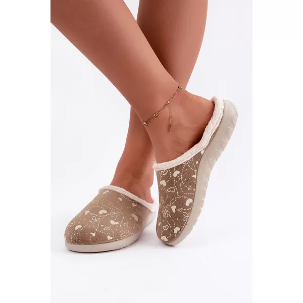 Dámske šľapky INBLU ET000041 BEIGE 