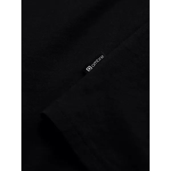  Pánske tričko OMBRE L171 BLACK 