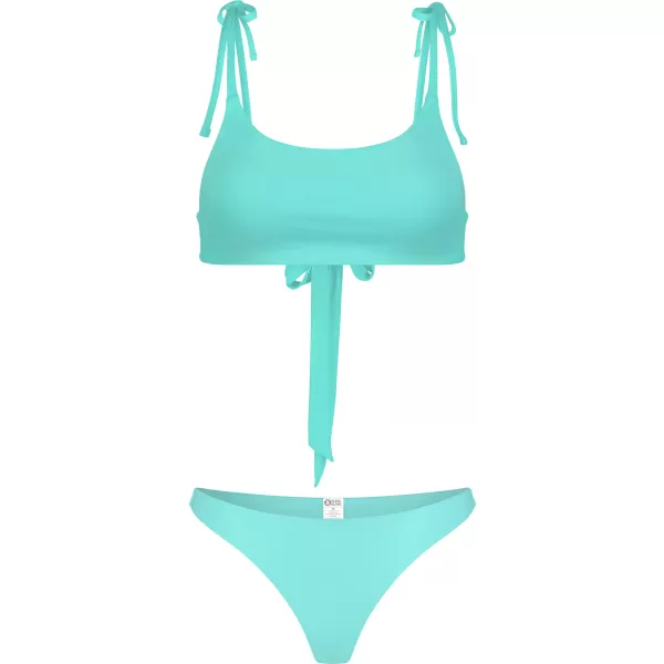  Dámske bikiny - vrchný diel NORDBLANC PRINCESS NBSSS8210 TYRKYSOVÁ 