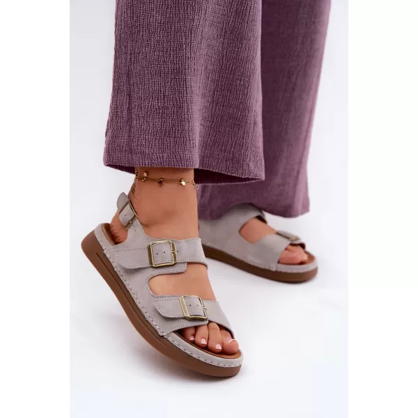  Dámske sandále VINCEZA 79620 GREY 