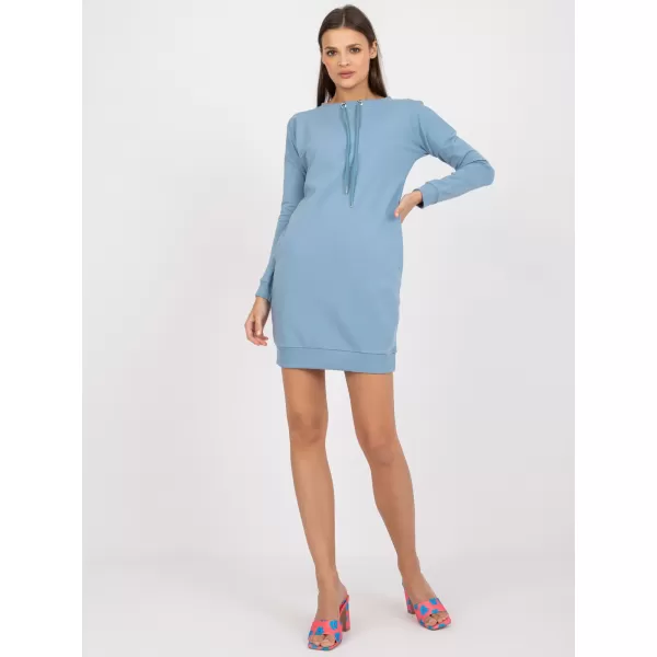  Dámske šaty BASIC FEEL GOOD AP-SK-A-006.73 LIGHT BLUE 