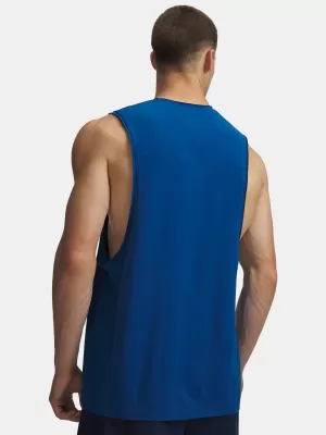 Pánske tielko UNDER ARMOUR HOOPS TRAINING TANK 6012823-426 MODRÁ