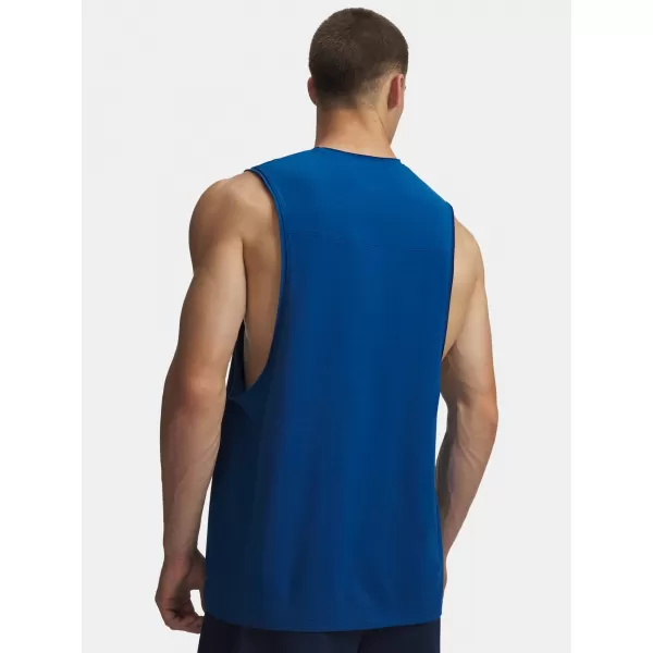  Pánske tielko UNDER ARMOUR HOOPS TRAINING TANK 6012823-426 MODRÁ 
