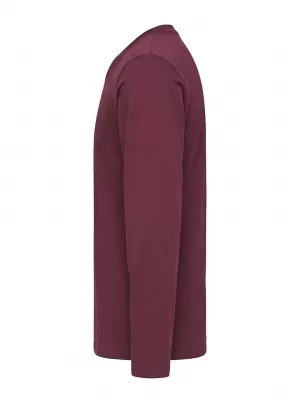 Pánske tričko OMBRE L171 BURGUNDY