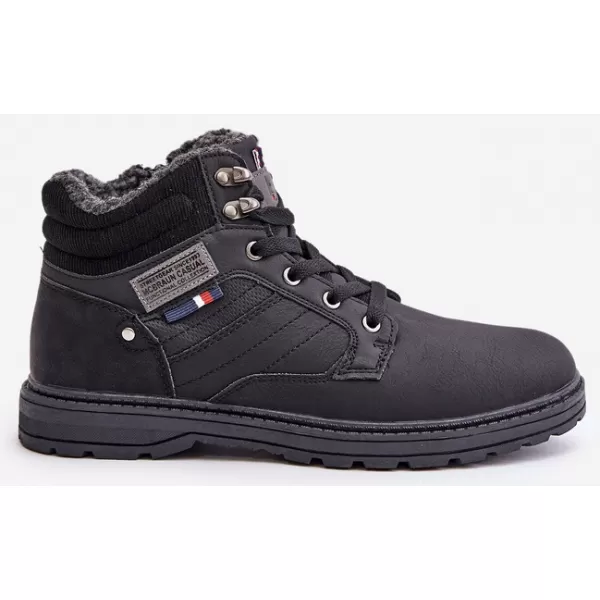  Pánske topánky BOTO 23MN03-6610 BLACK 