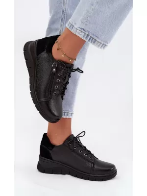 Dámske poltopánky VINCEZA 39964 BLACK