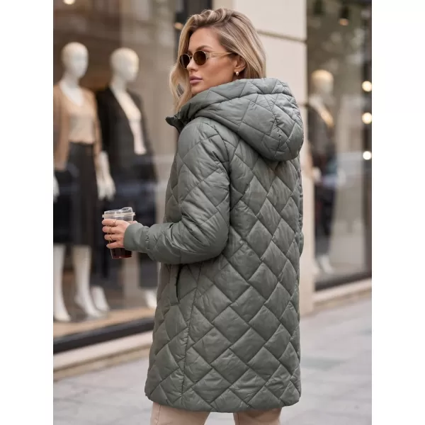  Dámska bunda DSTREET TY5863 ZELENÁ 