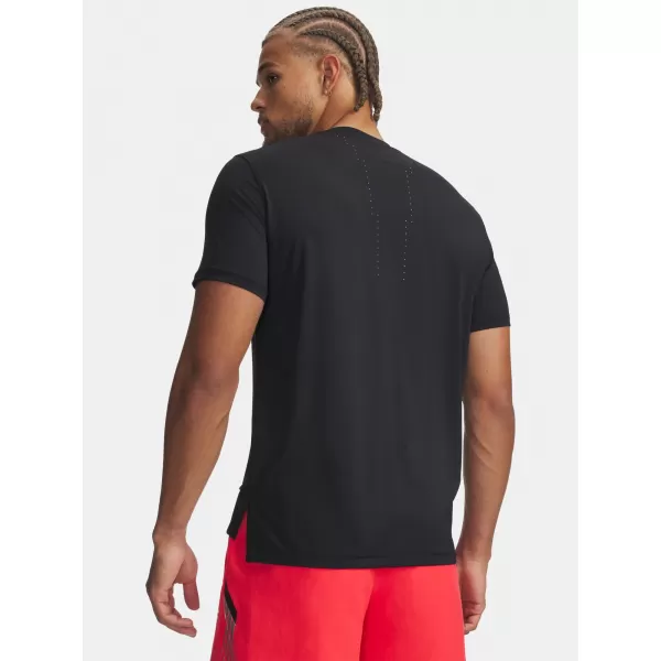  Pánske tričko UNDER ARMOUR VELOCITI PRO SHORTSLEEVE 6009506-001 ČIERNA 
