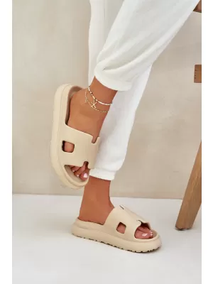 Dámske šľapky BOTO BG198 KHAKI