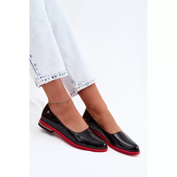  Dámske baleríny MACIEJKA K7463-01/00-1 BLACK 