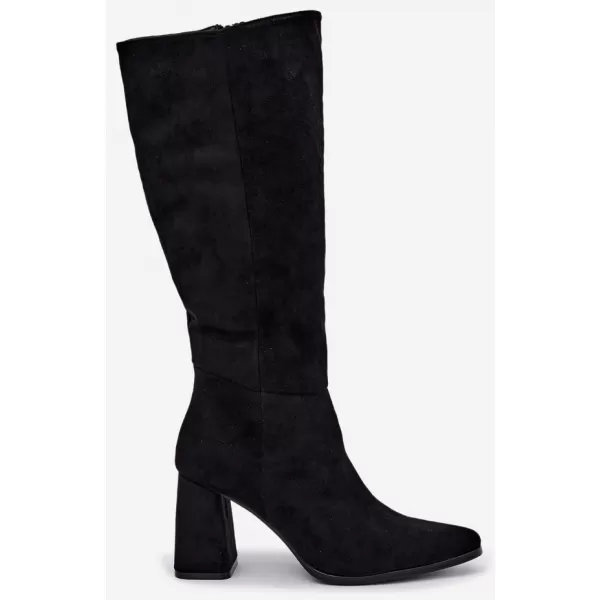  Dámske čižmy BOTO 6373A-1 BLACK 