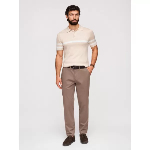  Pánske nohavice OMBRE OM-PACP-0293 BROWN 
