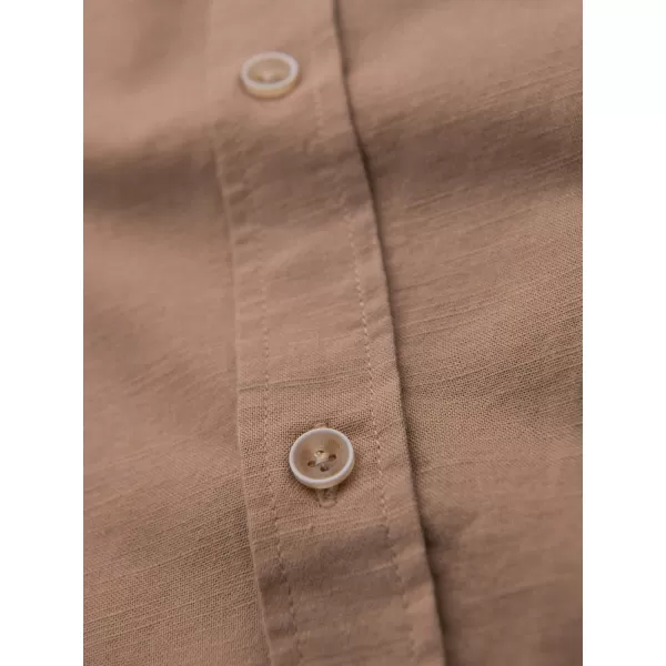  Pánska košeľa OMBRE N-OM-SHCS-0134 LIGHT BROWN 