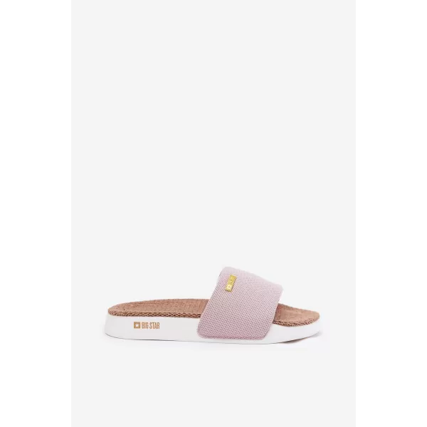  Dámske šľapky BIG STAR SHOES RR274A105 PINK 
