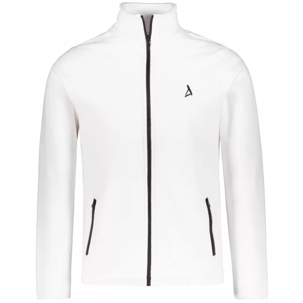  Pánska fleece mikina ALTISPORT ALM002852 BIELA 
