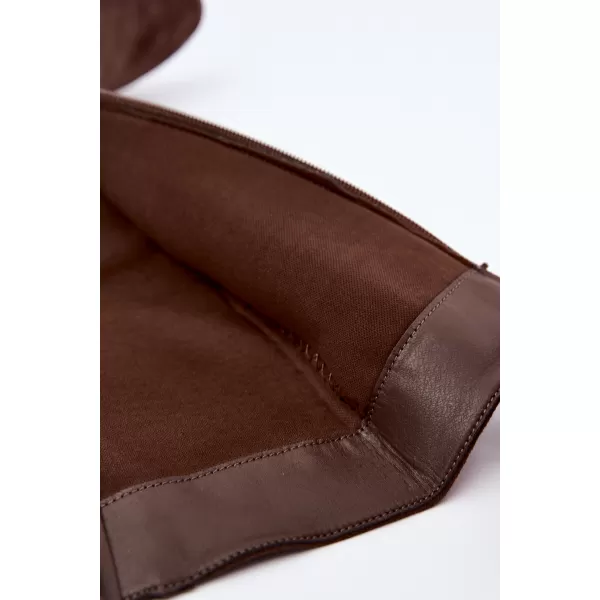  Dámske čižmy S.BARSKI HY62-8131 BROWN 