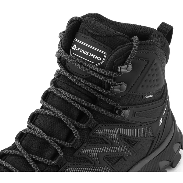  Outdoorové topánky ALPINE PRO IPORE BLACK 