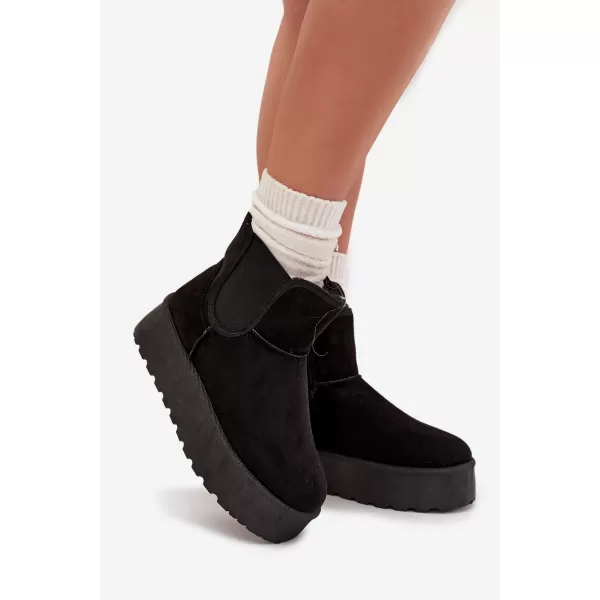  Dámske snehule BOTO 25BT26-9243 BLACK 