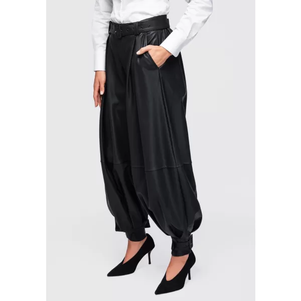  Dámske nohavice OMBRE OW-PA-E0022 BLACK 